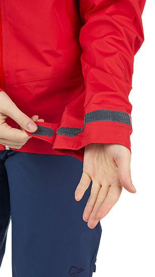 Куртка женская Norrona Falketind Gore-Tex True Red - Фото 9 большая