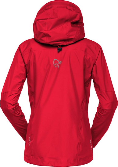 Куртка женская Norrona Falketind Gore-Tex True Red - Фото 2 большая