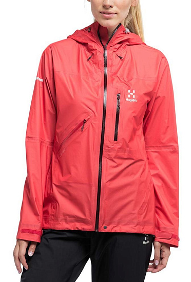 Куртка женская Haglofs L.I.M Crown Hibiscus Red - Фото 3 большая