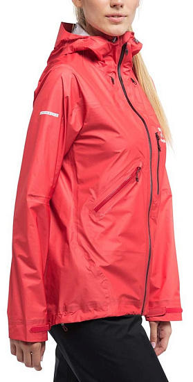 Куртка женская Haglofs L.I.M Crown Hibiscus Red - Фото 5 большая