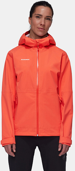 Куртка женская Mammut Linard Guide HS Hooded Peach - Фото 2 большая