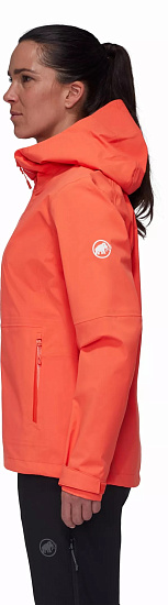 Куртка женская Mammut Linard Guide HS Hooded Peach - Фото 3 большая