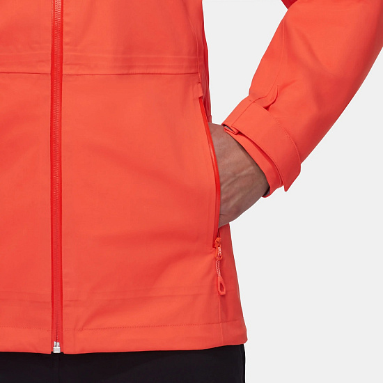 Куртка женская Mammut Linard Guide HS Hooded Peach - Фото 6 большая