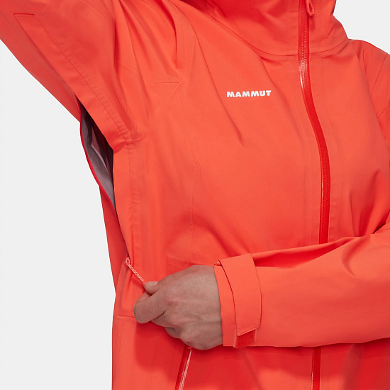 Куртка женская Mammut Linard Guide HS Hooded Peach - Фото 8 большая
