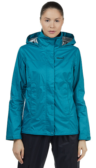 Куртка женская Marmot PreCip Eco Enamel Blue - Фото 4 большая