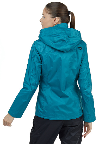 Куртка женская Marmot PreCip Eco Enamel Blue - Фото 6 большая