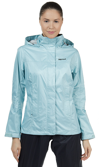 Куртка женская Marmot PreCip Eco Corydalis Blue - Фото 4 большая