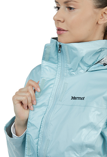 Куртка женская Marmot PreCip Eco Corydalis Blue - Фото 8 большая
