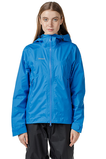 Куртка женская Bergans Letto CloudBlue/AthensBlue - Фото 2 большая