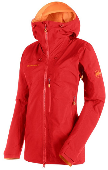 Куртка женская Mammut Nordwand Pro HS Hooded Sunset - Фото 1 большая