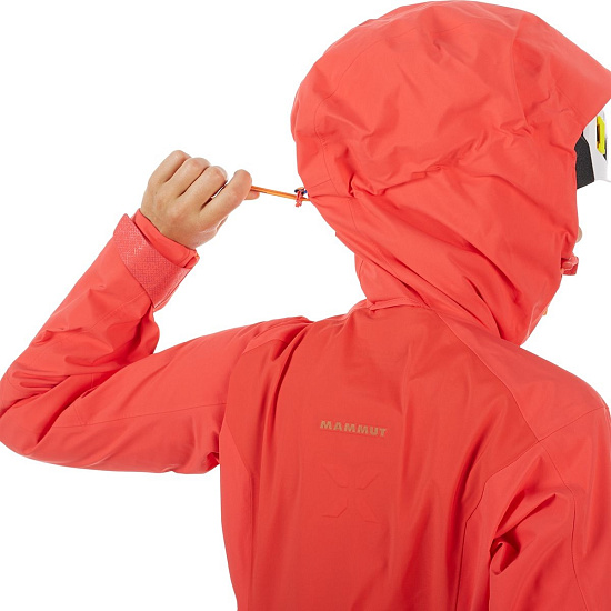 Куртка женская Mammut Nordwand Pro HS Hooded Sunset - Фото 6 большая