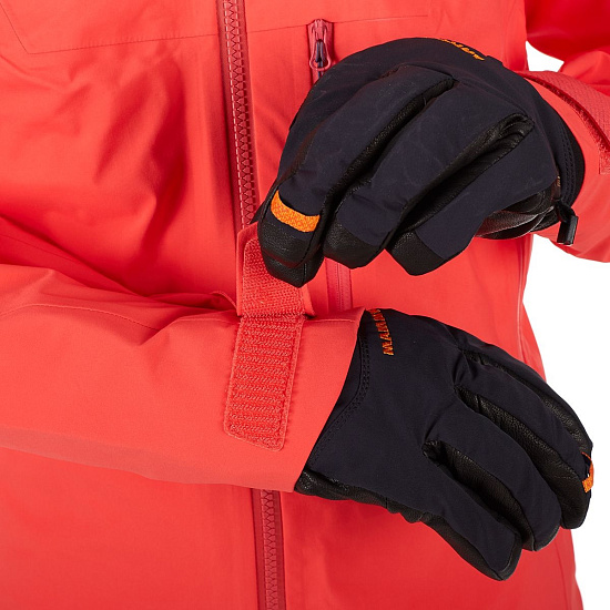 Куртка женская Mammut Nordwand Pro HS Hooded Sunset - Фото 8 большая