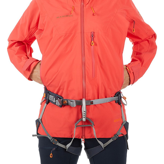 Куртка женская Mammut Nordwand Pro HS Hooded Sunset - Фото 9 большая