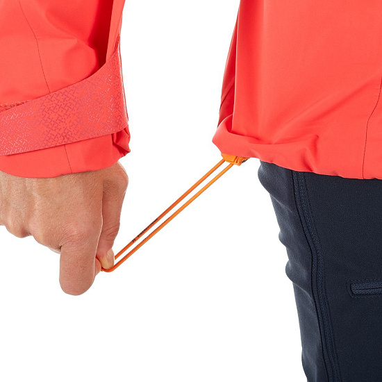 Куртка женская Mammut Nordwand Pro HS Hooded Sunset - Фото 11 большая