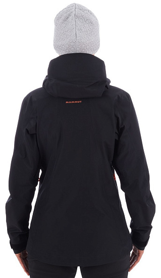 Куртка женская Mammut Nordwand Advanced HS Hooded Black - Фото 3 большая