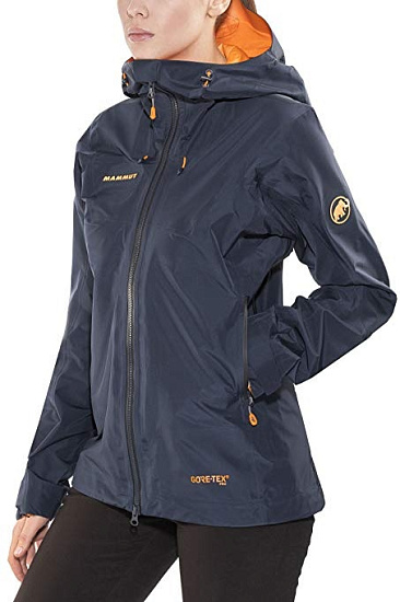 Куртка женская Mammut Nordwand Advanced HS Hooded Black - Фото 4 большая