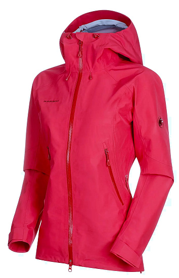 Куртка женская Mammut Ridge HS Hooded Dragon Fruit - Фото 1 большая