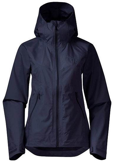 Куртка женская Bergans Letto V2 3L Navy Blue - Фото 1 большая