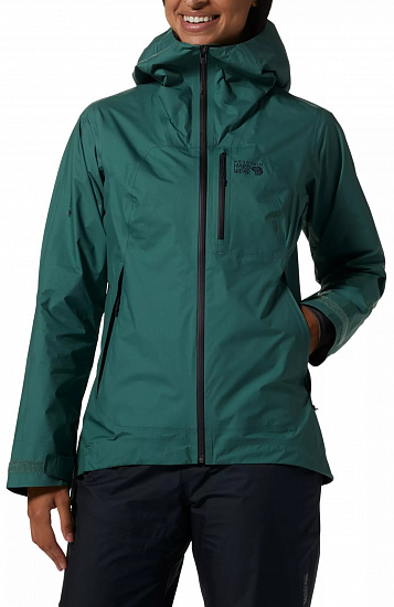 Куртка женская Mountain Hardwear Exposure/2 Gore-Tex Paclite Plus Mint Palm - Фото 1 большая