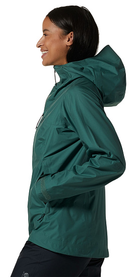 Куртка женская Mountain Hardwear Exposure/2 Gore-Tex Paclite Plus Mint Palm - Фото 3 большая