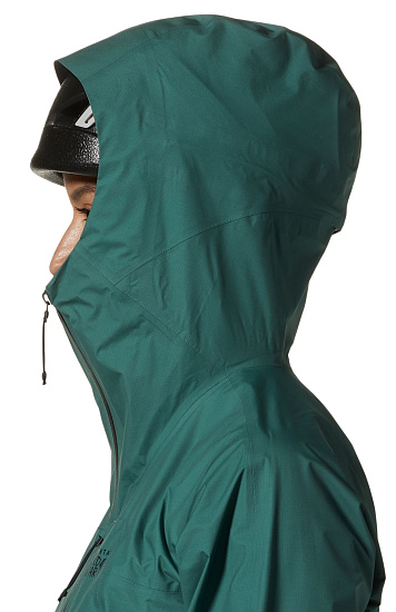 Куртка женская Mountain Hardwear Exposure/2 Gore-Tex Paclite Plus Mint Palm - Фото 5 большая