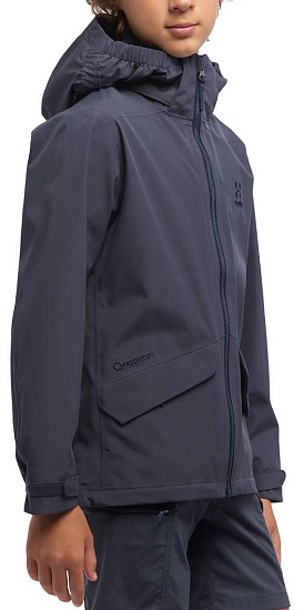 Куртка детская Haglofs Mila Dense Blue - Фото 5 большая