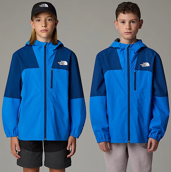 Куртка детская The North Face Hike Packable Shell Hero Blue/Estate Blue - Фото 2 большая
