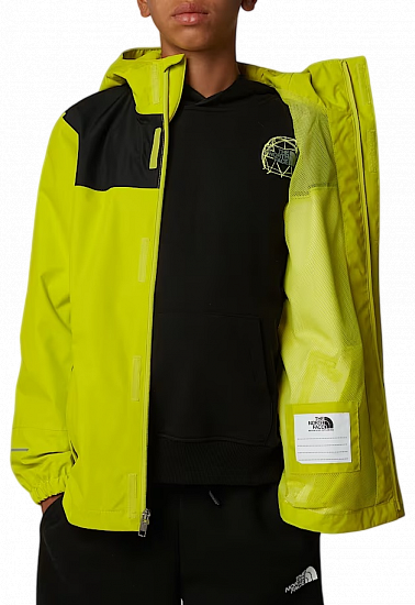 Куртка детская The North Face Antora Rain Sulphr Spr Grn - Фото 10 большая