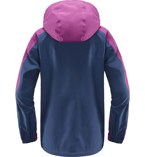 Куртка детская Haglofs Mila Lilac/Tarn Blue - Фото 2 большая