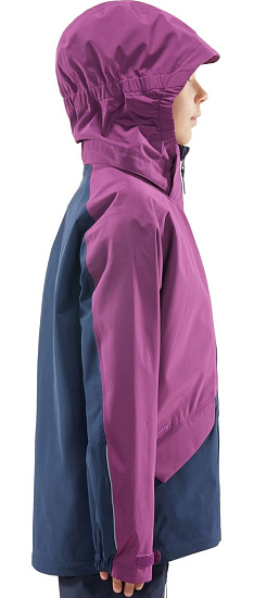Куртка детская Haglofs Mila Lilac/Tarn Blue - Фото 4 большая