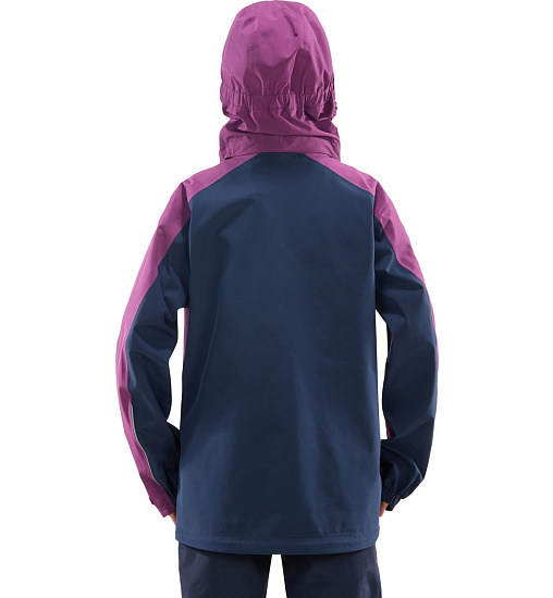 Куртка детская Haglofs Mila Lilac/Tarn Blue - Фото 5 большая