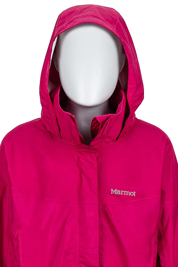 Куртка детская Marmot Girl's PreCip Sangria - Фото 5 большая