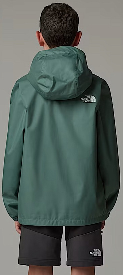 Куртка детская The North Face Zipline Rain Duck Green - Фото 4 большая