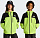 Куртка детская The North Face Hike Packable Shell Tnf Black/Fizz Lime - Фото 3 малая