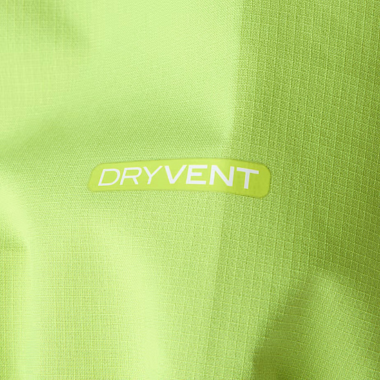 Куртка детская The North Face Hike Packable Shell Tnf Black/Fizz Lime - Фото 16 большая