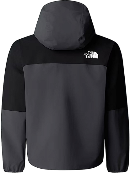 Куртка детская The North Face Hike Packable Shell Tnf Black/Asphalt Grey - Фото 2 большая