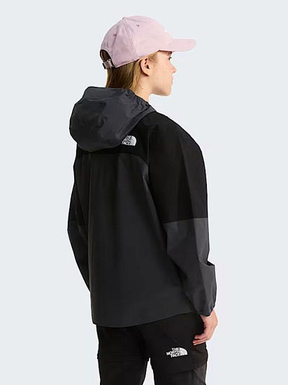 Куртка детская The North Face Hike Packable Shell Tnf Black/Asphalt Grey - Фото 13 большая
