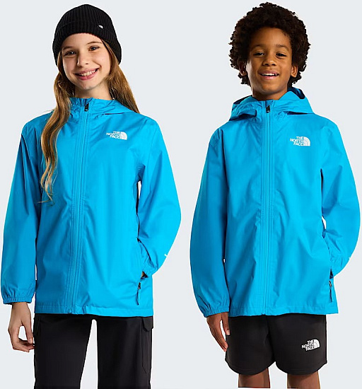 Куртка детская The North Face Zipline Rain Meridian Blue - Фото 3 большая