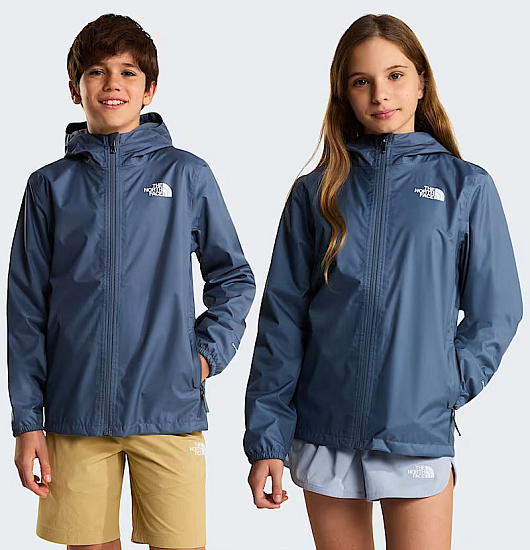 Куртка детская The North Face Zipline Rain Granite Grey - Фото 3 большая