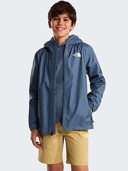 Куртка детская The North Face Zipline Rain Granite Grey - Фото 5 большая