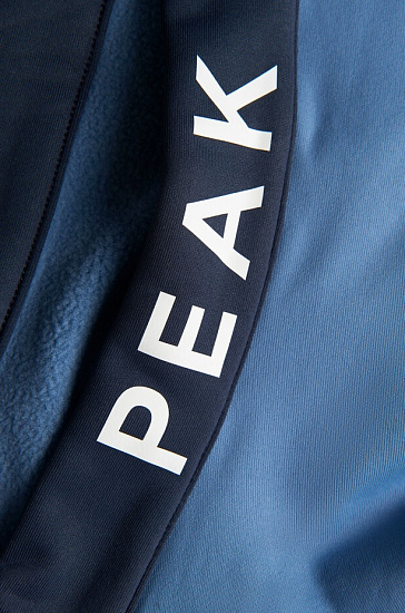 Куртка женская Peak Performance Rider Zip Hoodie Dark Haze/Blue Shadow - Фото 5 большая