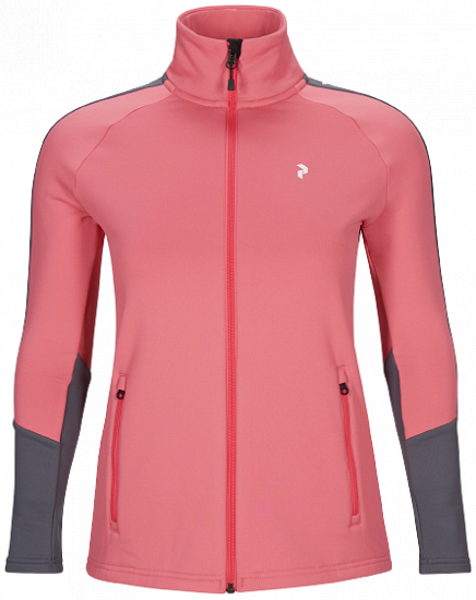 Куртка женская Peak Performance Rider Zip Alpine Flower/Deep Ea - Фото 1 большая