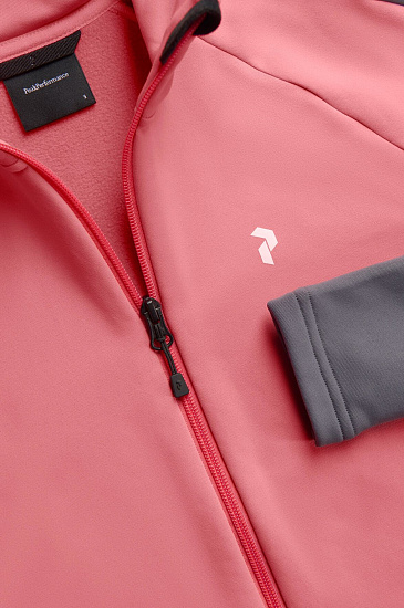 Куртка женская Peak Performance Rider Zip Alpine Flower/Deep Ea - Фото 4 большая