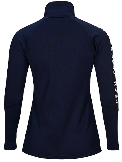 Куртка женская Peak Performance Rider Zip Blue Shadow - Фото 7 большая
