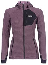Куртка женская Mountain Hardwear Polartec Power Grid Full Zip Hoody Blackberry