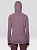Куртка женская Mountain Hardwear Polartec Power Grid Full Zip Hoody Blackberry - Фото 5 малая