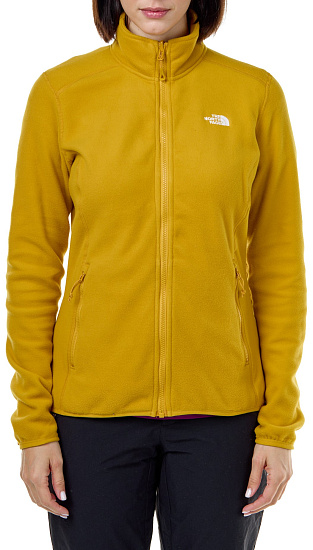 Куртка женская The North Face 100 Glacier Full Zip Arrowwood Yellow - Фото 1 большая