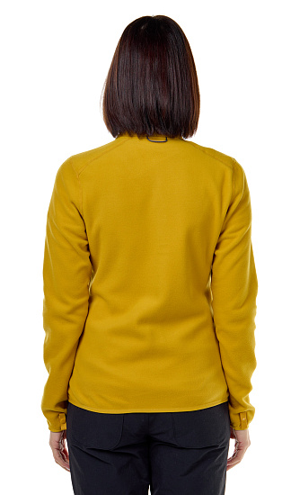 Куртка женская The North Face 100 Glacier Full Zip Arrowwood Yellow - Фото 4 большая