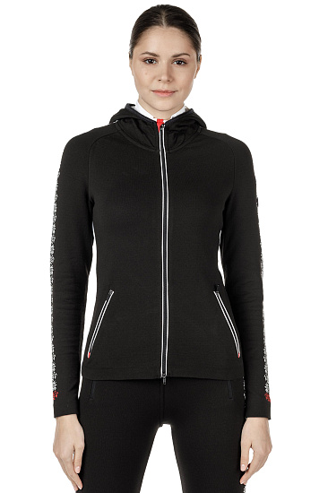 Куртка женская Newland Cristina Black/White - Фото 6 большая