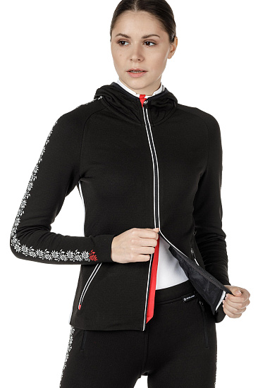 Куртка женская Newland Cristina Black/White - Фото 9 большая